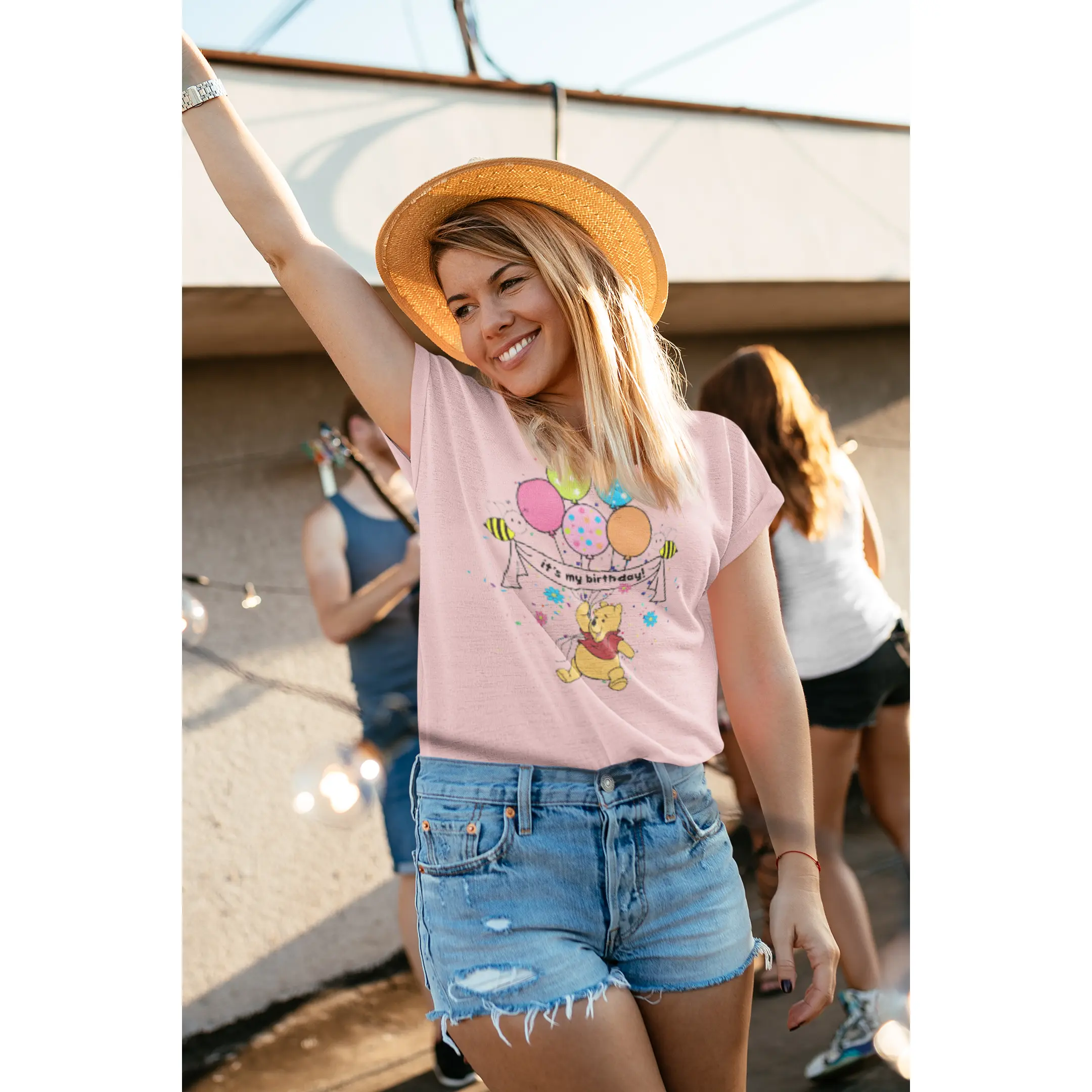 Pooh It's My Birthday Comfort Soft T-shirt