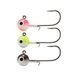 Nako HCG Tungsten Crappie Jig Heads 5 Pack