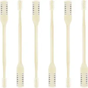 5Pcs 2-in-1 Nasal Hair Cutter, 2025 New Double Sided Nose Hair Knife, Nostril Hair Remover Tool, Portable Manual 360° Rotating Nose Hair Trimmer with for Women Men