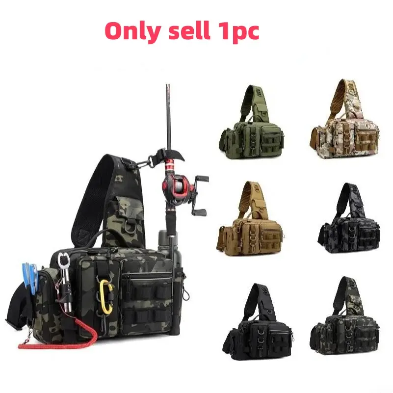 fishing bag rod holder Multifunction Pole Forget about work 2BK Fishing Backpack Fishing Bag