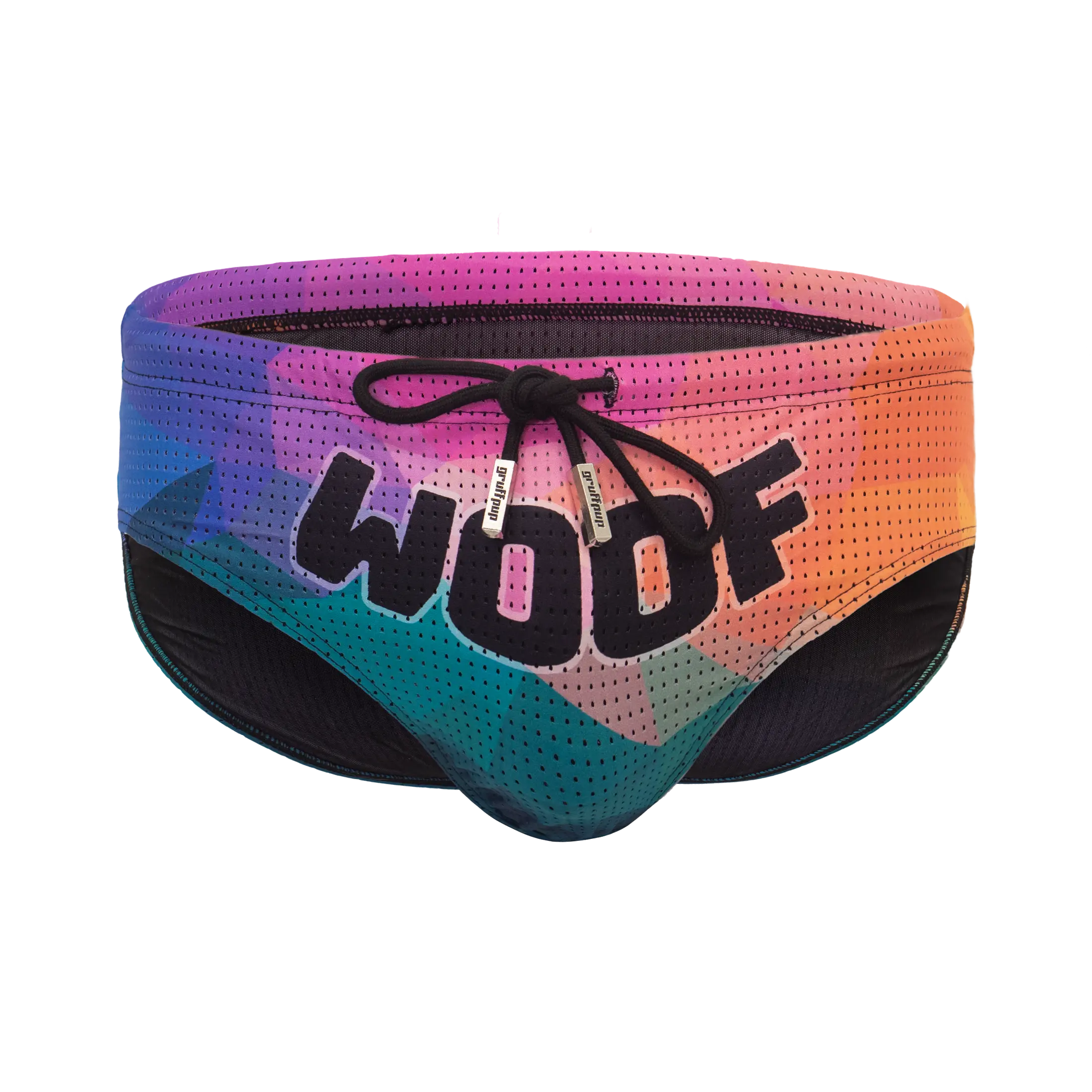 Bulge Boost Swim Brief - Woof Prism