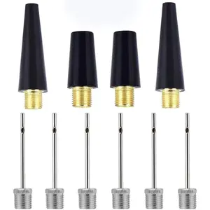 Ball Pump Needle, Air Pump Needle, Inflation Needles Nozzle for Basketball Football Volleyball Swim Ring Balloon, All Other Sports Balls -10PACK