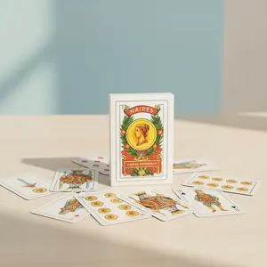 Barajas Españolas Spanish Playing Cards, Viral TikTok Card Game Deck for Truco, 31, Ajiley, Classic Family Party & Game Night Cards