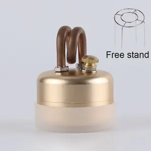 【2026 Upgrade Edition】 Portable Outdoor Camping Stove - Self-Powered High-Efficiency Alcohol Stove - Suitable for cooking, survival, hiking, backpacking, emergency preparedness, brewing coffee and tea