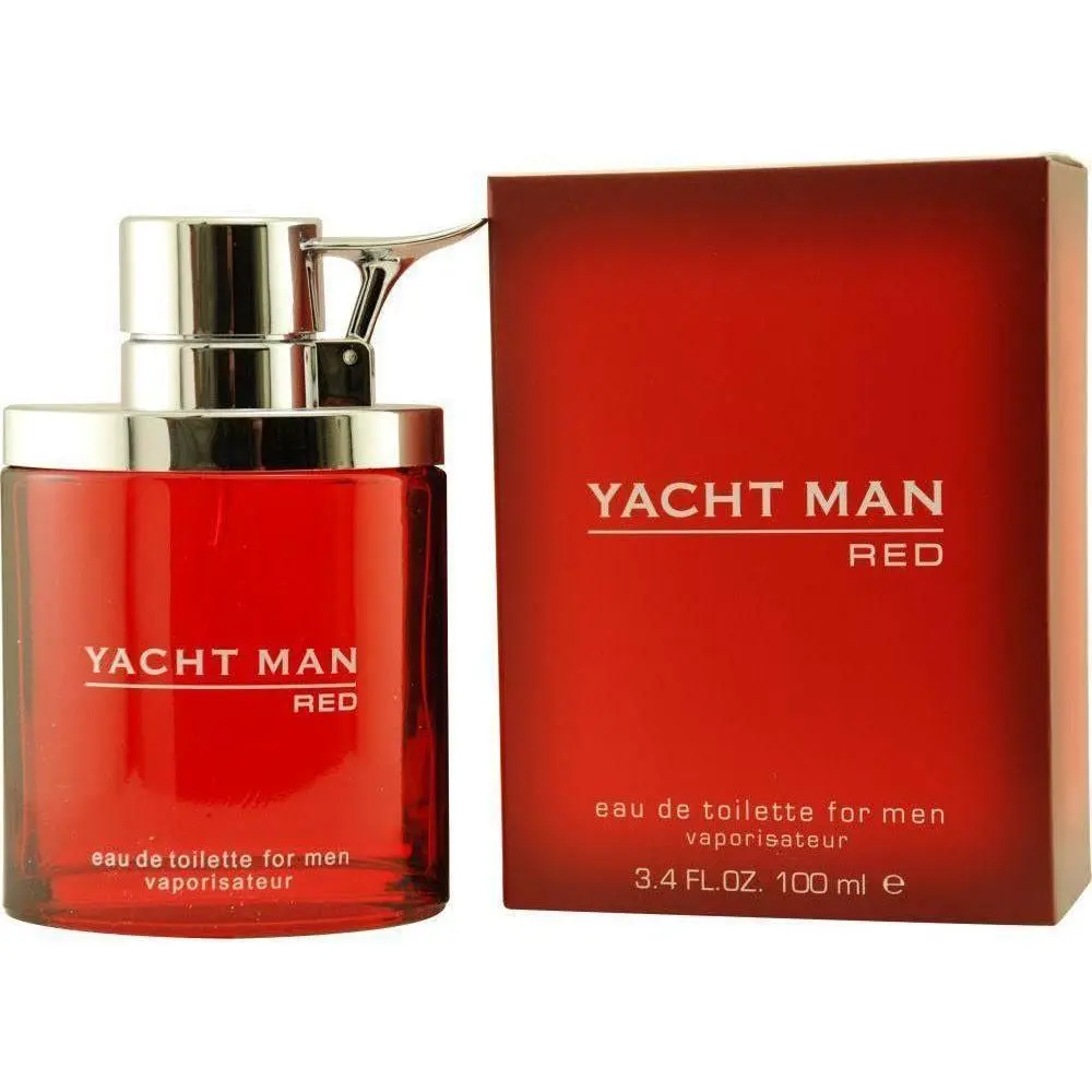Myrurgia Yacht Man Red Men's EDT Cologne, 3.4 fl oz, Long Lasting Fragrance, Fresh & Clean Aroma, New in Box, Clean Men's Fragrance, Long-Lasting Men's Fragrance