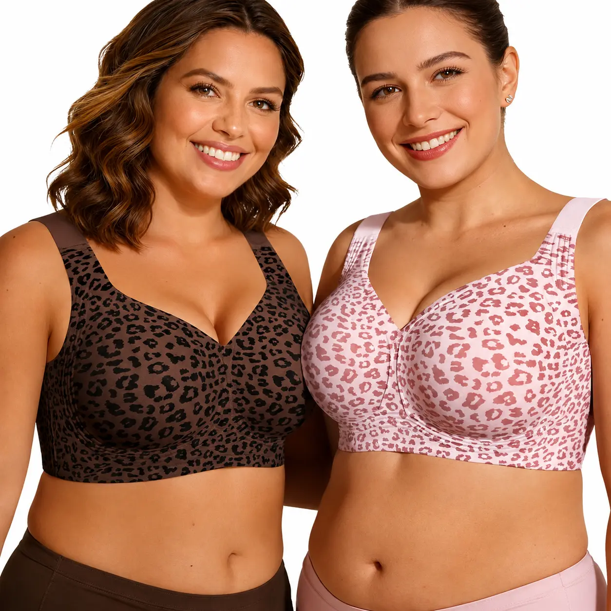 CATHERINE Women Jelly Bras Wirefree Full Coverage No Underwire Everyday Bras Comfortable Wireless Padded Tshirt Bra