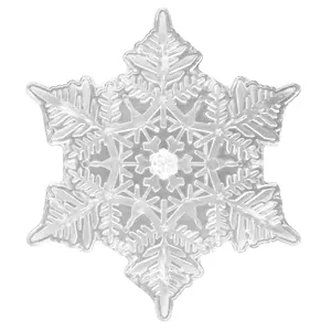 5.11x4.33 3d Snowflake Stomp Pad Snowboarding  Clear Snowboard Traction Strong Adhesive Anti Skid Modular Mat Accessories