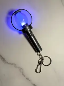 Mini Kpop LED Light Stick Keychain Enha