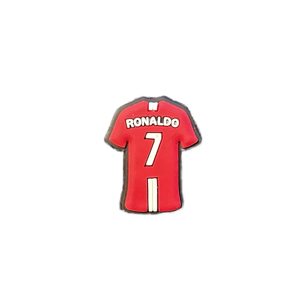 Iconic Portuguese Soccer Star #7. Croc Shoe Charm. Footwear Comfort Stylish