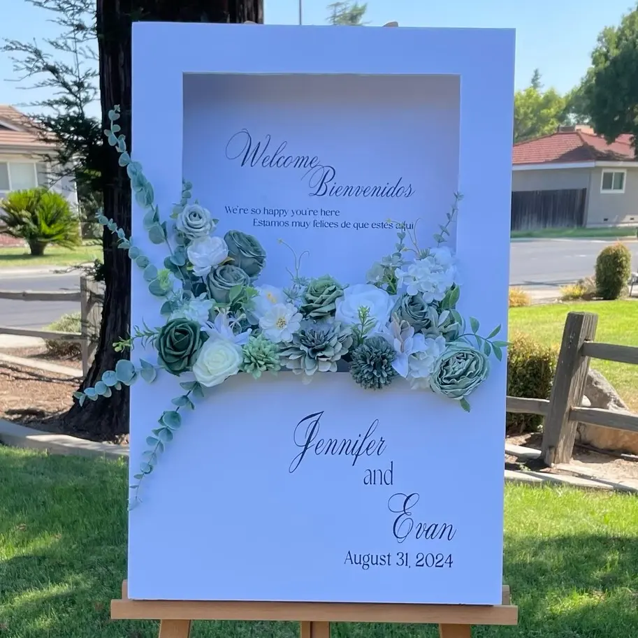 Floral Welcome Sign | Perfect Decor for Any Occasion Floral Welcome Sign | Perfect Decor for Any Occasion