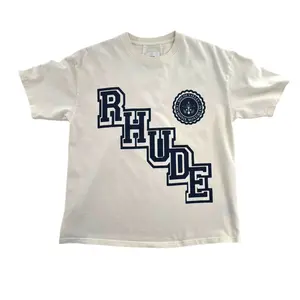 Rhude Collegiate Crest Logo Tee