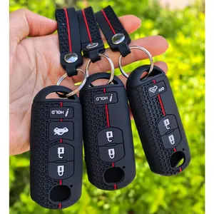 A Complete Protective Case with Keychain for Mazda Remote Keys, Featuring 2, 3, And 4 Buttons, Suitable for Models Like for MAZDA 6, 2, 5, CX5, CX60, And Others, Jimny, Car Accessorie, Car Key Cover, Car Key Case