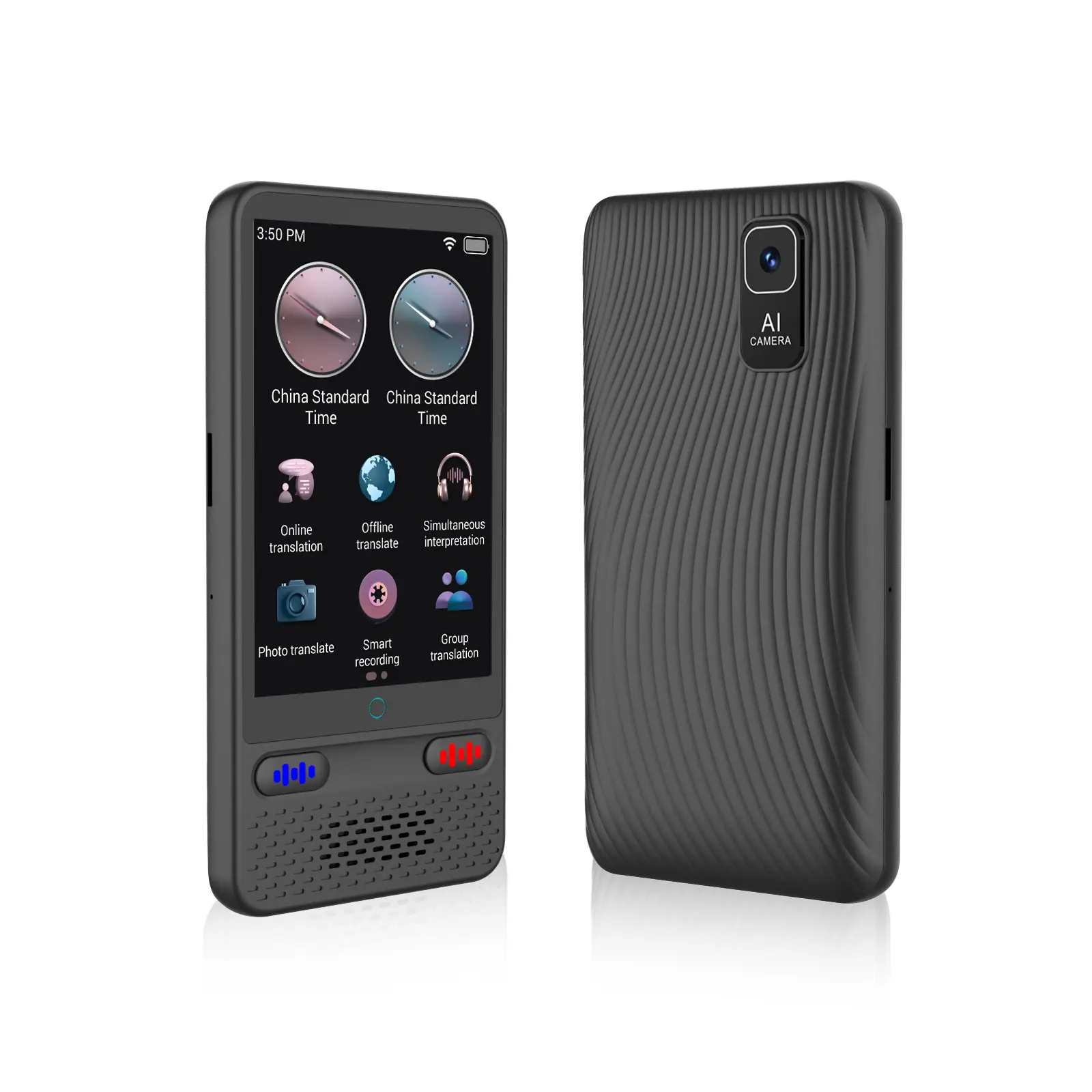 Language Translator Device No WiFi Needed,Two Way Real Time AI Translation with 138 Languages,Voice/Offline/Photo for Travel,Learning,Dyslexia
