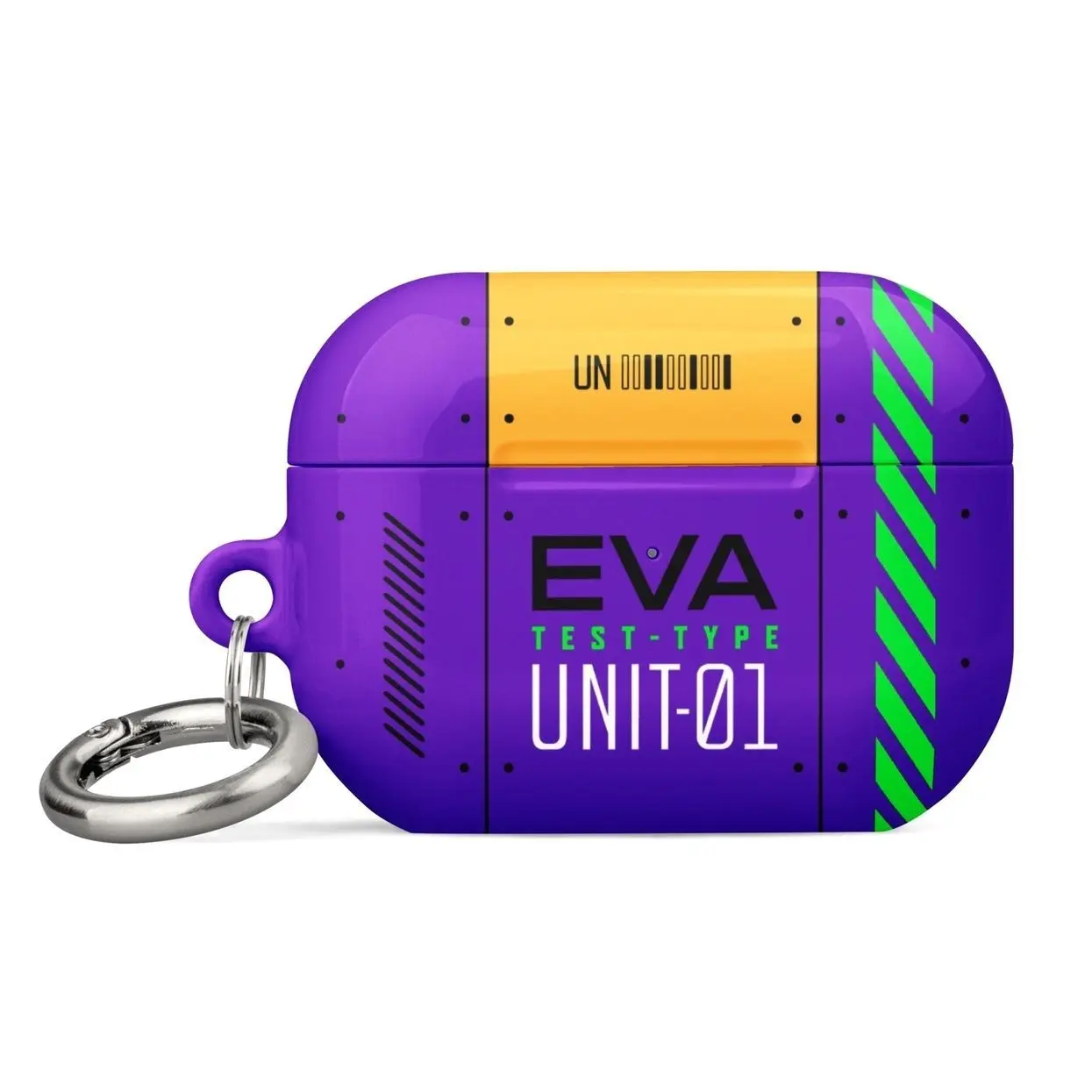 Evangelion Airpods Case Unit-01 Anime | Apple Airpod 1, 2, 3, Pro, Pro2