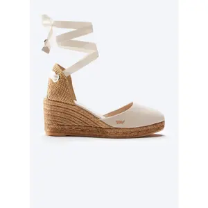 Sagaro Canvas Espadrille Wedges