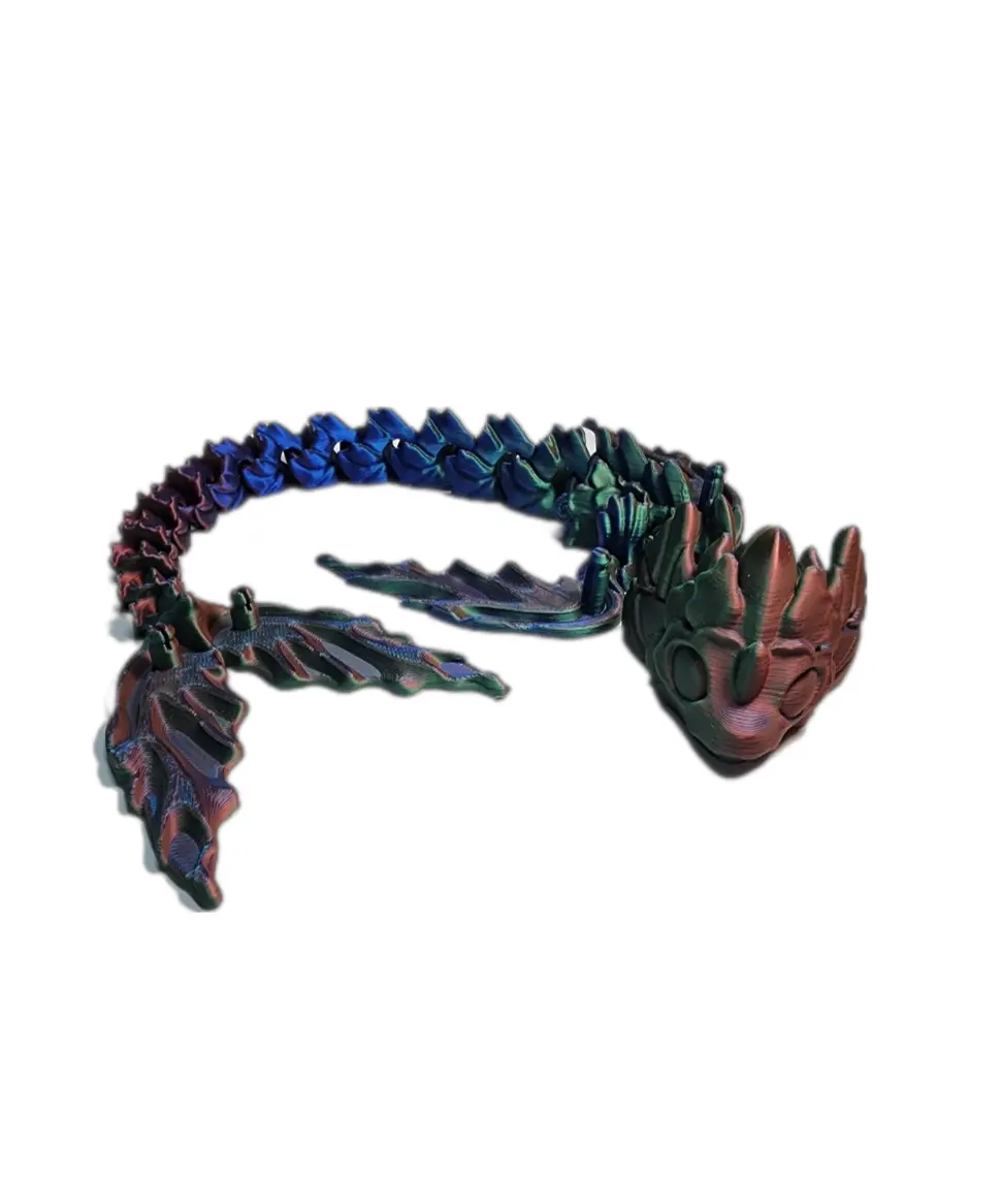 Jumbo 3D Printed Mizu the Water Dragon Statue – Majestic Ocean-Inspired Collectible