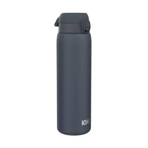 Ion8 30oz Double Walled Stainless Steel Water Bottle-Leak Free