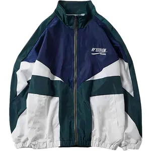 Women Windbreaker Jacket Y2k Varsity Jackets Oversized Vintage 90s Jacket