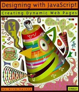 USED-Designing With Javascript by HEINLE (Paperback)