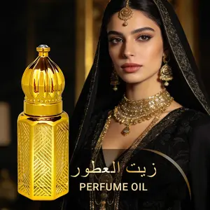 Golden Luxury Dream Perfume, Arabian Perfume Oil, Arabic Spicy Woody Scent, 10ML Long-Lasting Fragrance, Portable Birthday Gift, Liquid Form