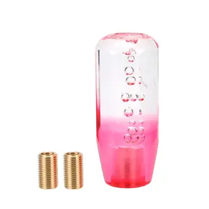 Shift Knob Stick 10/15CM Crystal Transparent Bubble Car Accessories Shifter Universal Manual Transmission Car Gear Shift Knob Automatic Shift Knob