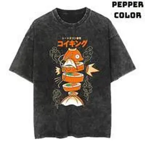 Sushi Karp Vintage Tee, Magikarp Shirt, Pokemon Shirt, Anime Manga Shirt, Funny Shirt, Vintage Graphic Tee, Unisex T-Shirt, Gift For Fan Pokemon, Crewneck Short Sleeve Shirt Top Menswear Streetwear Tshirt Tropical