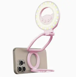 JOYTUTUS Premium Magnetic Phone Holdera djustable ring light tripod: built-in fill light with portable, pocket-sized design, live streaming, photography, selfies and handheld use. This multifunctional beauty fill light holder, gift and travel essential