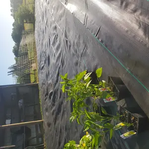 VEVOR 13FTx108FT Premium Heavy Duty Weed Barrier Landscape Fabric,  5OZ Woven Geotextile Fabric Under Gravel, High Permeability for Weed Blocker Weed Mat, Driveway Fabric, Weed Control Garden Cloth