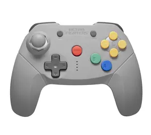 Retro Fighters Brawler64 Wireless Nintendo Switch Controller Online Bluetooth NSO Edition - Gray