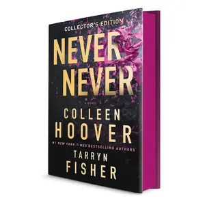 Never Never Collector's Edition by Colleen Hoover||Tarryn Fisher [Hardback Book]