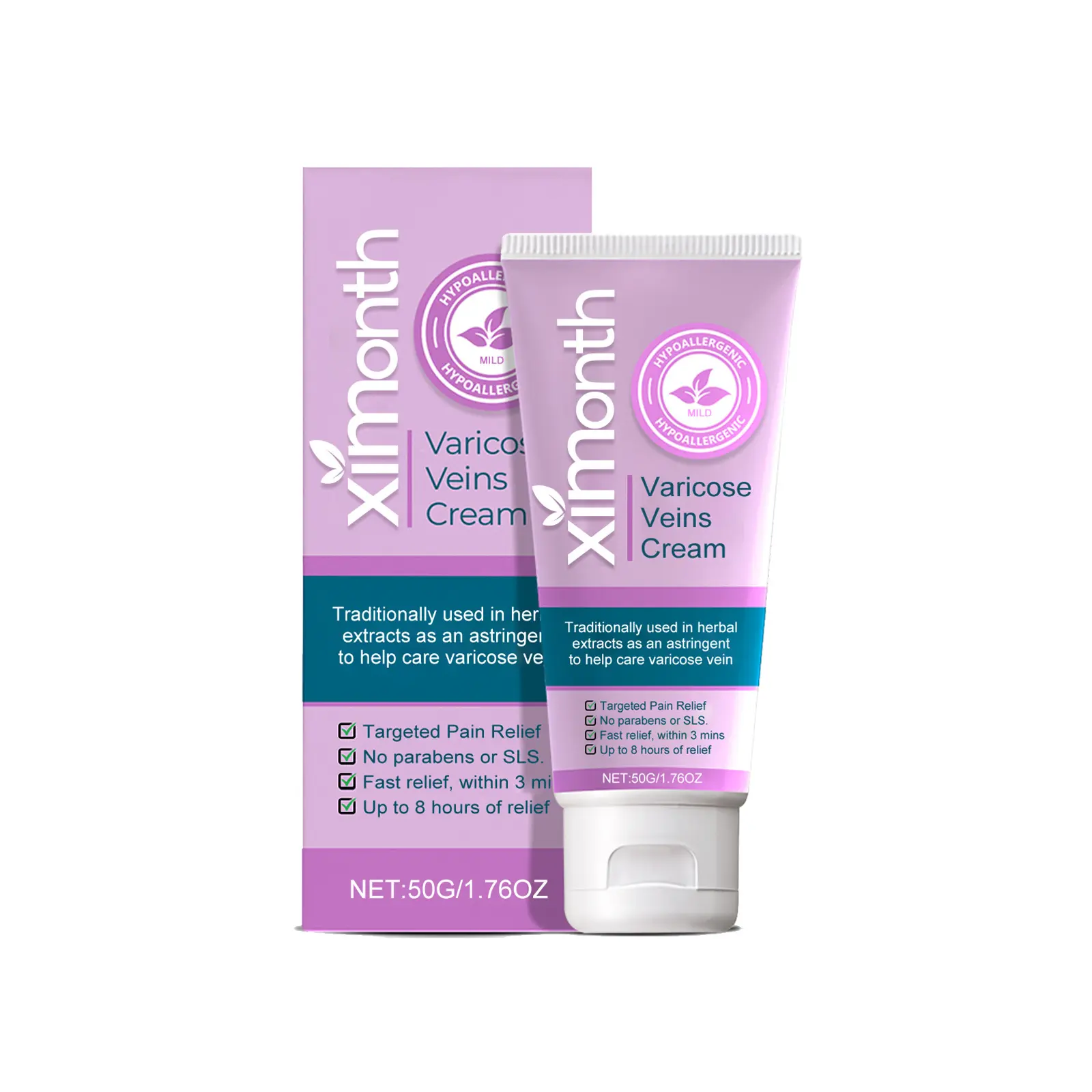 Vein Repairing Cream Relieve Leg Swelling Earthworm Leg Tension Massage Vein Body Care Cream Moisturizer Rosemary Moisture Moisturizing