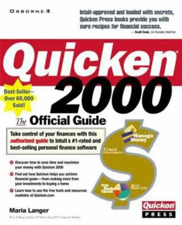 USED-Quicken 2000: The Official Guide (Quicken Press) by Maria Langer (Paperback)