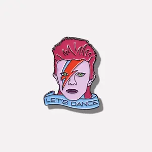 Bowie Let's Dance Enamel Pin