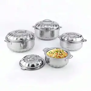 4-Piece Thick Stainless Steel Cookware Set, Non-Stick, Heat Resistant, Easy Clean, Includes 4 Sizes, Ideal for Daily Cooking, Nonstick Cooking Set