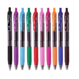 Premium Retractable Gel-Ink Rolling Ball Pens, Bold Point , Assorted 10 colors, Gel Pen Set