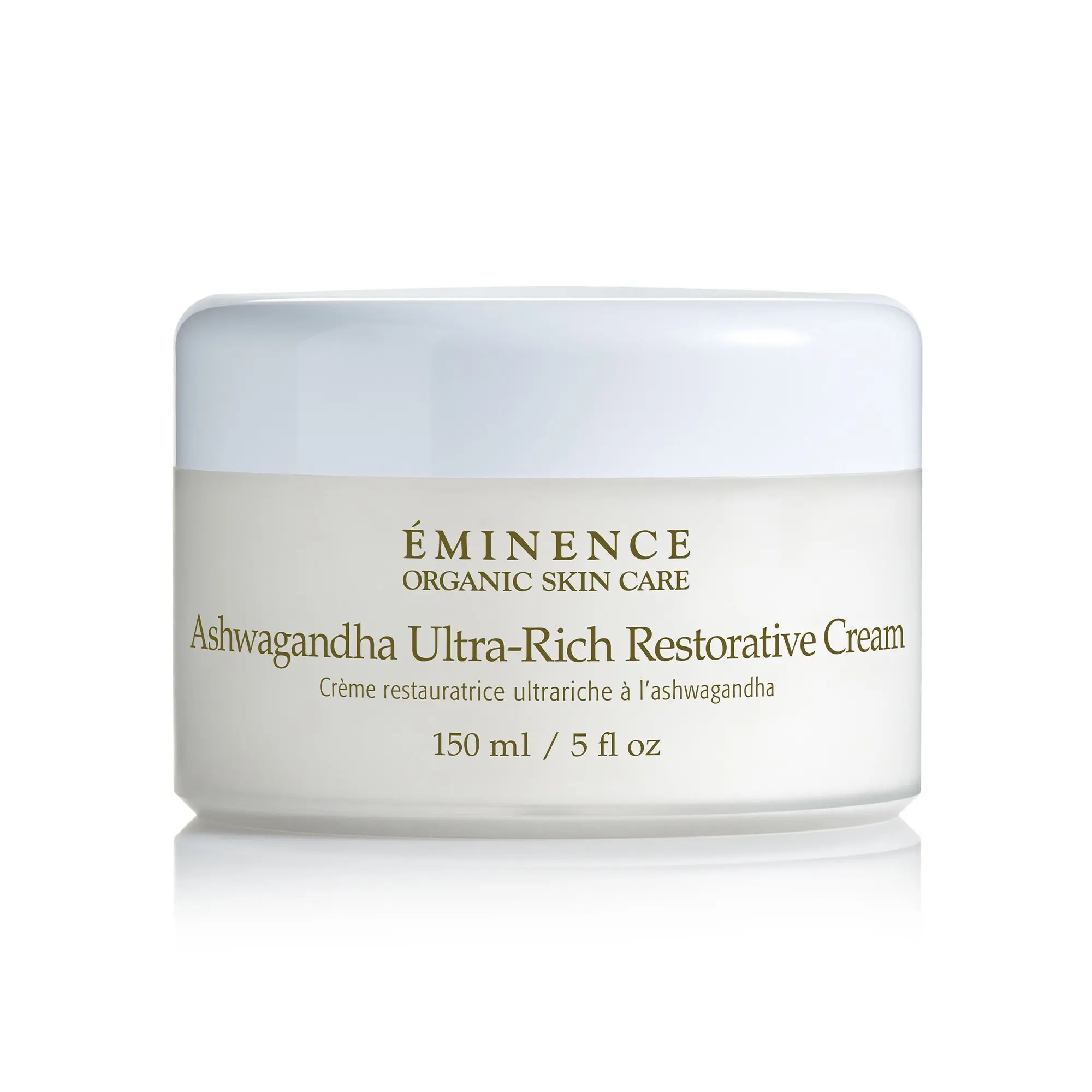 Eminence Organics Ashwagandha Ultra-Rich Restorative Cream - Organic Blend with Botanicals, Scented Face/Body Moisturizer to Nourish, Restore Skin and Lock Hydration