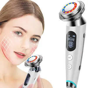 Facial Massager Device, Enhances Absorption & Relaxation Experience, Skincare Tool for Youthful Skin, Must-Have Beauty Accessory, Facial Care Instrument