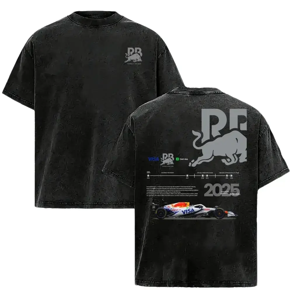 [TD 100%cotton]Vintage Open Wheel Racing Graphic T-Shirt for Men, Washed 100% Cotton Oversized Tee, Retro Motorsport Car Print Shirt, Speed Culture Streetwear, Loose Fit Crewneck Casual Graphic Tee, Soft Breathable  invincible shirt,vintage music shirt