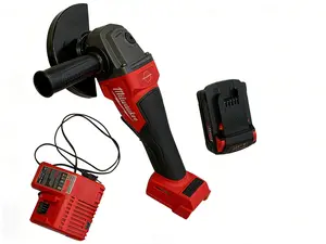 Milwaukee 125mm Brushless Cordless Angle Grinder High Power Variable Speed Professional Power Tool For Metal Cutting Surface Polishing Construction Work Automotive Repair And Diy Projects With Durable Build For Long Term Use