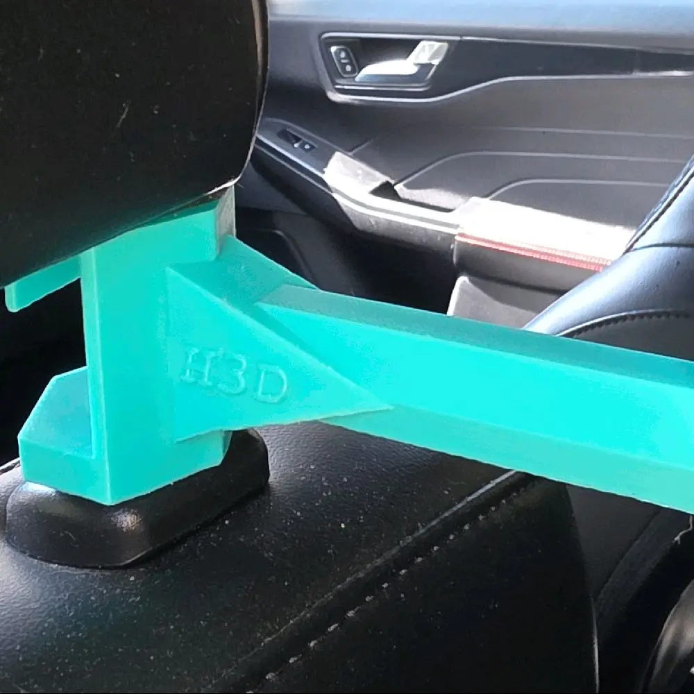 H3D Bow/Hard hat Hanger for secure storage Car Accessories