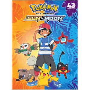 Pokemon Sun And Moon: Complete Collection  [DVD Video Disc] Boxed Set
