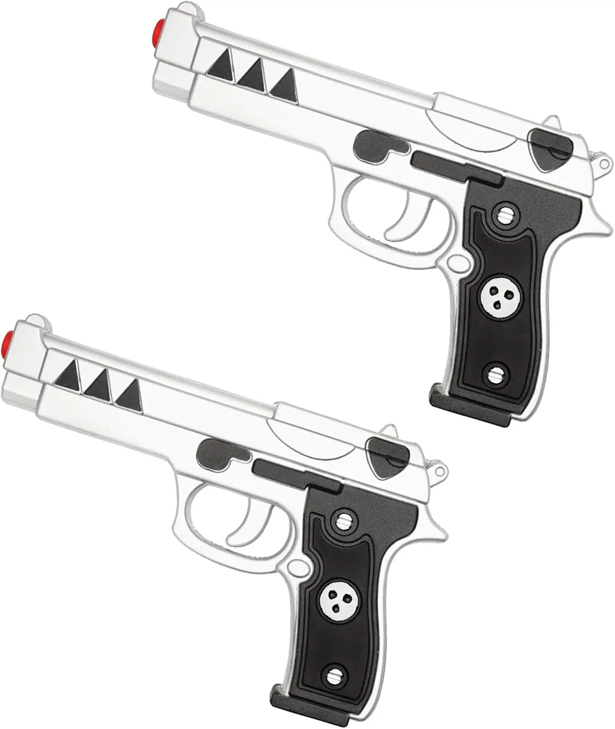 Kinstore Fantasy Soul Eater PU Foam Demon Twin Foam Gun Foam Pistol for Cosplay Replica Costume Props