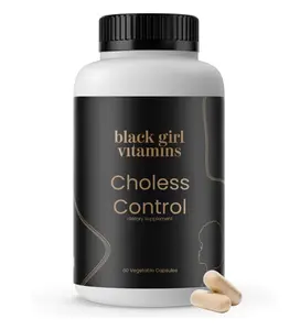 Black Girl Vitamins Choless – Cholesterol & Heart Health Support Supplement with CoQ10, Niacin, & Antioxidants – Cardiovascular Support – 60 Vegan Capsules