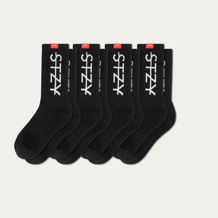 STZY Adapt Essential Crew Socks [4 Pairs]