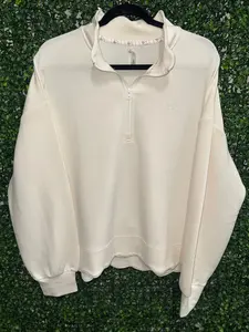 Simply Southern Scalloped Pullover - Pearl