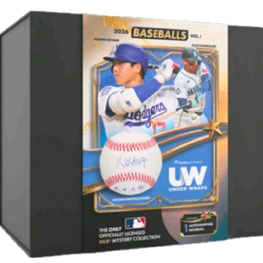 (Dome) 2026 Fanatics Underwraps Autographed Baseball.  New Sealed.
