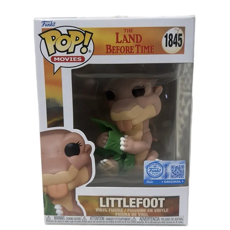 Funko Pop Vinyl Figure - FunkoShop Exclusive Limited Edition, Authentic Collectibles, LittleFoot Collectible Figure Decor