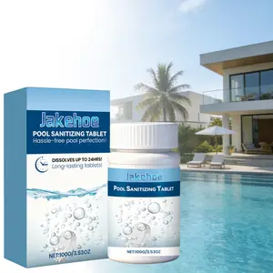 Pool Cleaning Tablets, Fast Dissolving Stain Remover, Reduce Surface Odors, Daily Maintenance Clean, Pool Care Essentials, Swimming Pool Cleaner