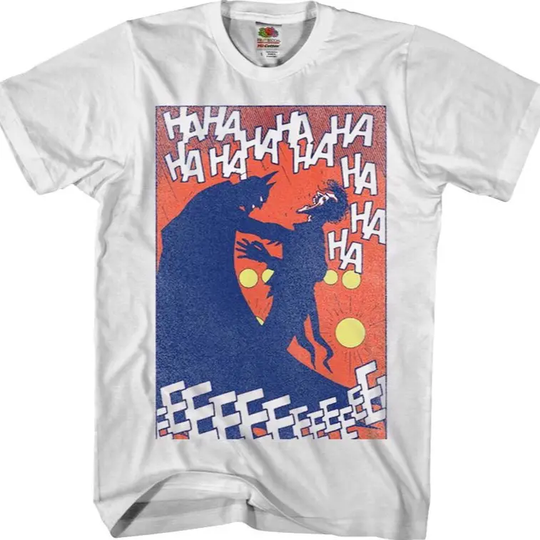 Jker's Punchline Batman T-Shirt, Super Hero T-Shirt