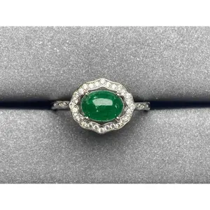 A477 Natural Stone Garnet Ring